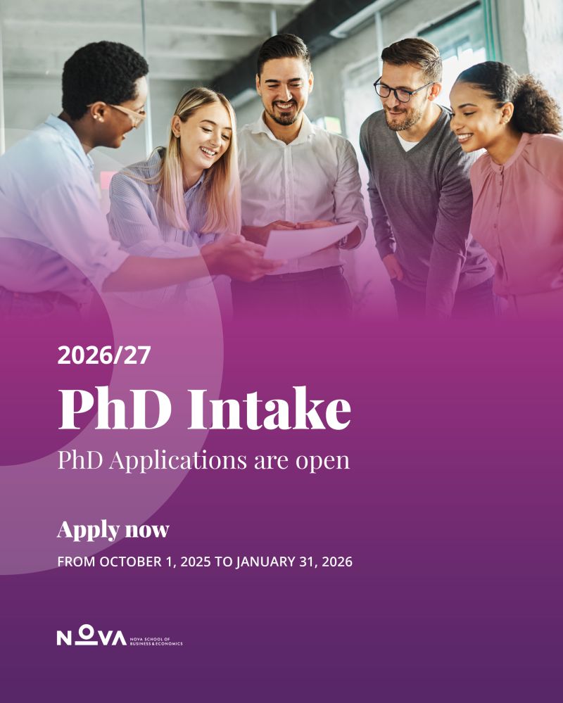 novafrica's tweet image. 🚀 Applications are open for the #PhD in #Economics at @NovaSBE !
Shape the future of #DevelopmentEconomics with hands-on research, full funding and collaboration with @NOVAFRICA researchers.
🔗 Apply: novasbe.unl.pt/en/programs/ph…
🔗 More about NOVAFRICA: novafrica.org