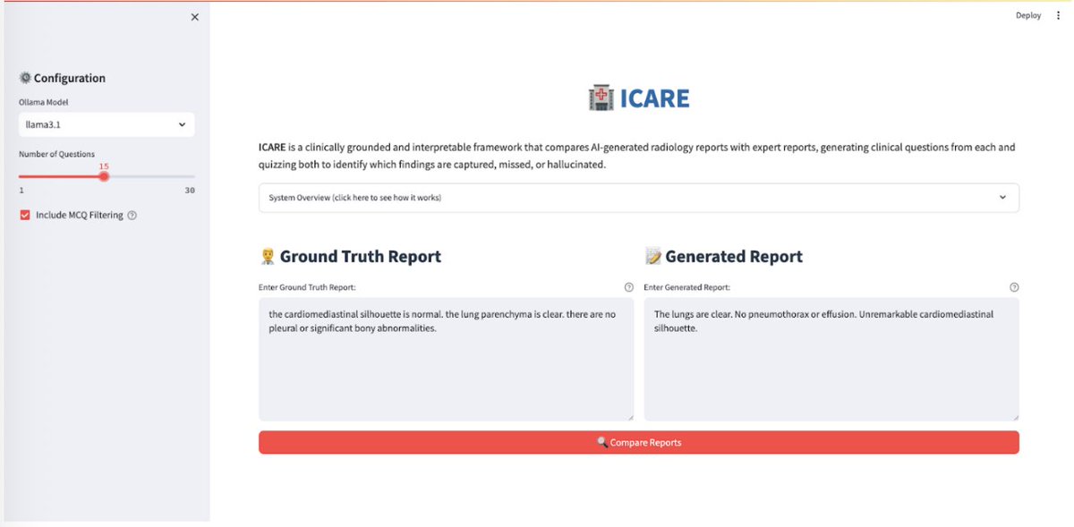 kchonyc's tweet image. the first demo was to use ICARE (arxiv.org/abs/2508.02808) on DGX Spark to compare radiology notes in a semantically meaningful way. this demo shows the potential of local supercomputers on clinicians' desks. (3/6)