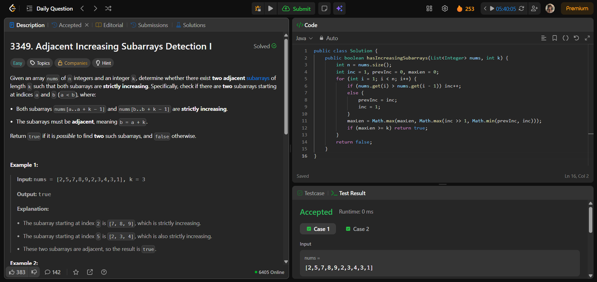 BansalSugandhi's tweet image. LeetCode

#DSA  #Java