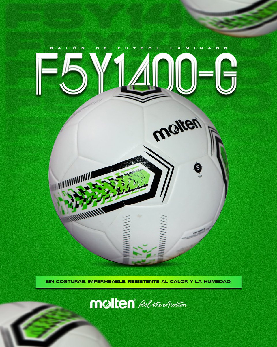 ¿Cual es tu favorito? ⚽️👉🏽

Balones aptos para el fútbol rápido y entrenamientos personalizados. 🟠🟢🔵

Disponibles en molten.com.mx 🛍️