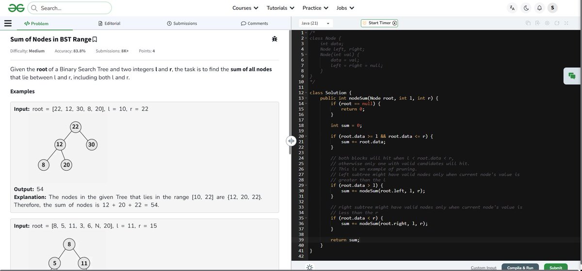 BansalSugandhi's tweet image. GFG

#DSA #Java