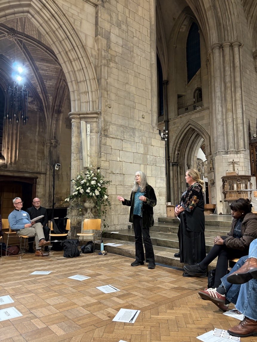 Special evening at Southwark Cathedral with the Community of the Cross of Nails and St Ethelburgha’s. A privilege to speak against hatred and the power of shared humanity. Plus a visit from the local cat.