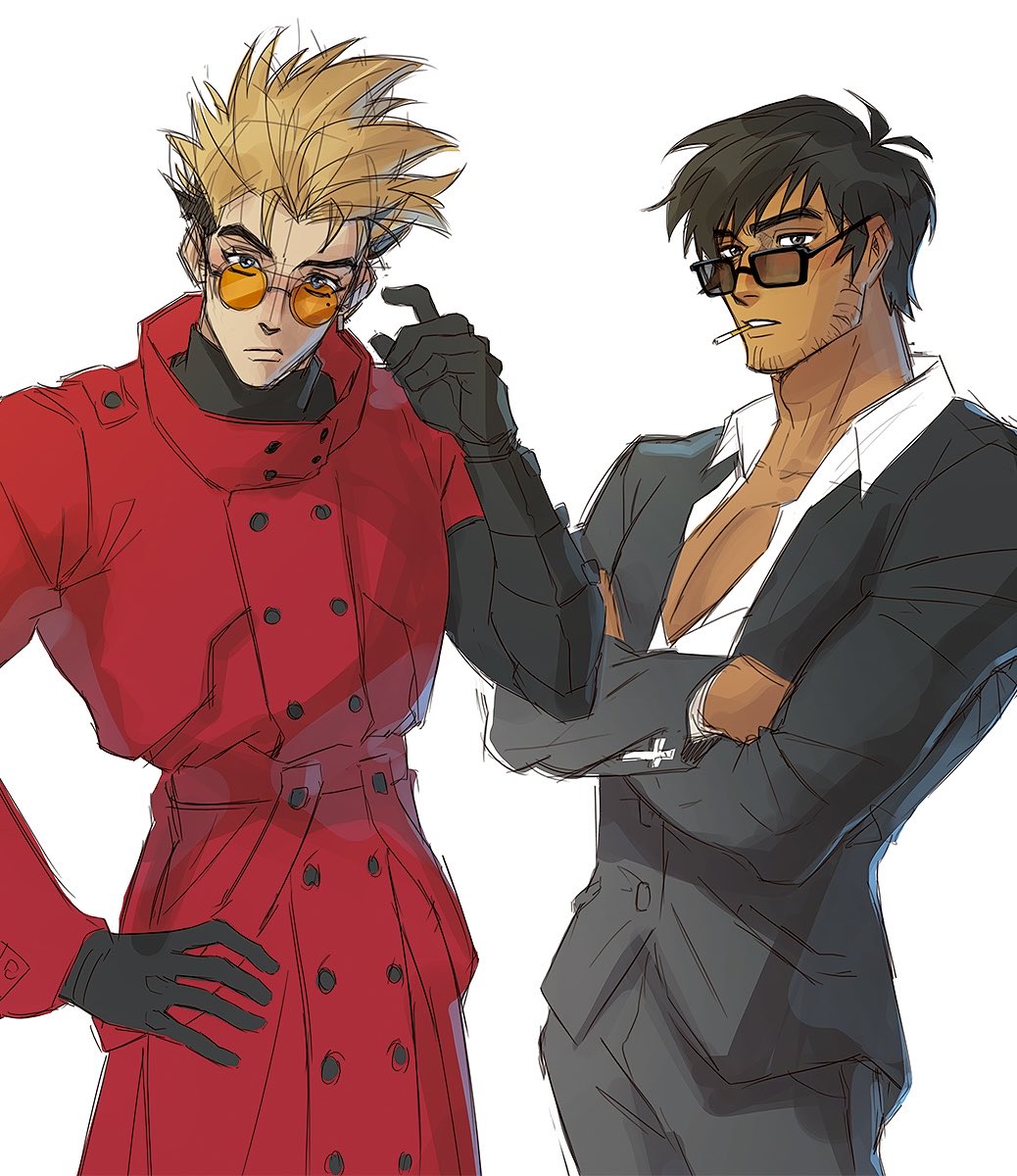 the 98 designs scratch an itch in my brain #TRIGUN #wv