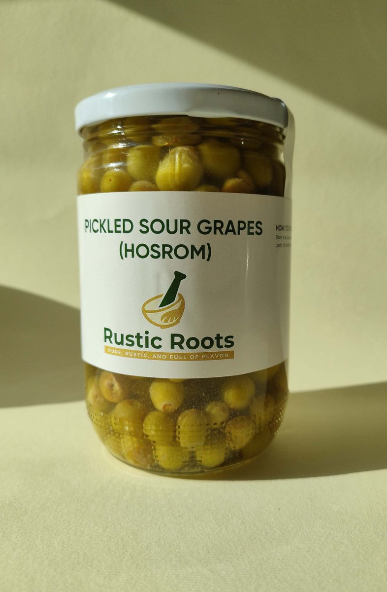 لمزيد من القرمشات و الحوامض، يوجد كبيس الحصرم أيضاً

ملاحظة هامة: هذا الحصرم لا يسبب الإضراس للأبناء عندما يأكله الآباء