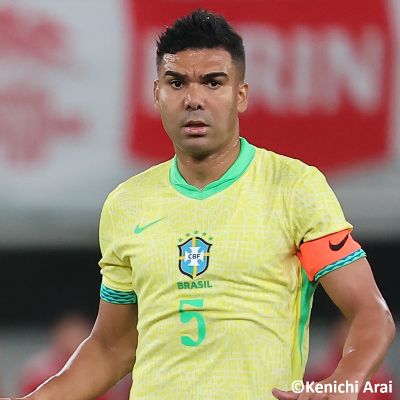 カゼミロ選手着用　ブラジル代表　オフィシャルキャップ カゼミロ選手着用 ブラジル代表 オフィシャルキャップ - メルカリ