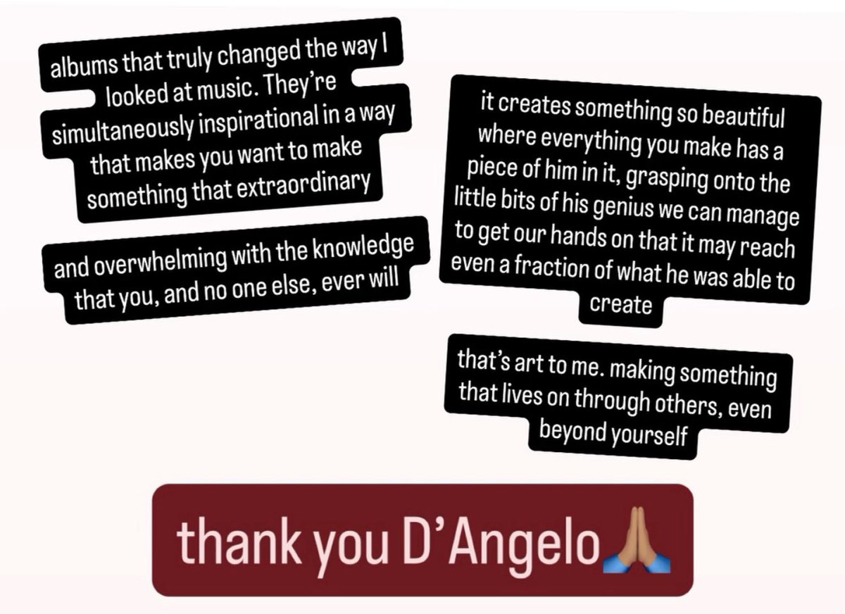 thank you D’Angelo!!!