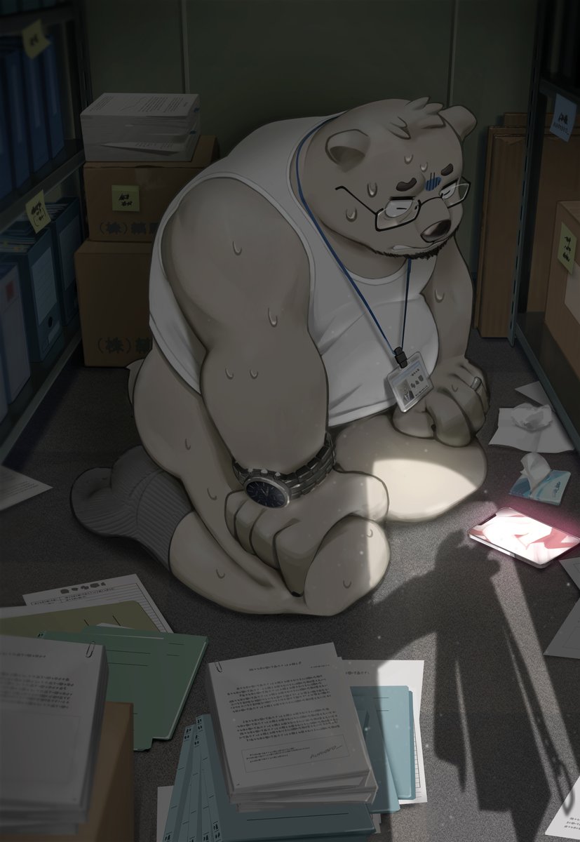 課長、ここでの行為は黙っておくので倉庫整理をお願いできますか？