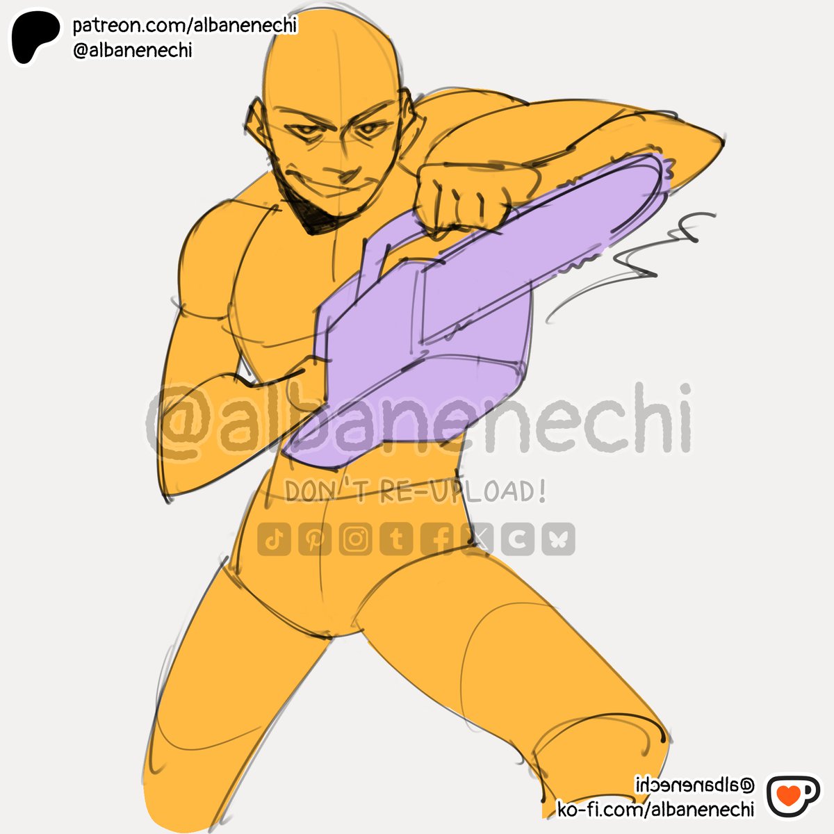 albanenechi's tweet image. Bases and pose refs pt 122🎃💖
5 extra poses for patrons! Hope you like!!
#drawingbase #poses #poseref #posereference #artbase #artreference