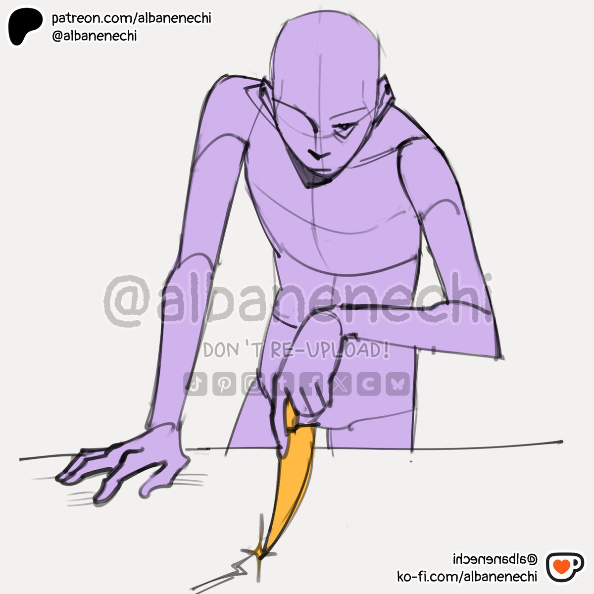 albanenechi's tweet image. Bases and pose refs pt 122🎃💖
5 extra poses for patrons! Hope you like!!
#drawingbase #poses #poseref #posereference #artbase #artreference