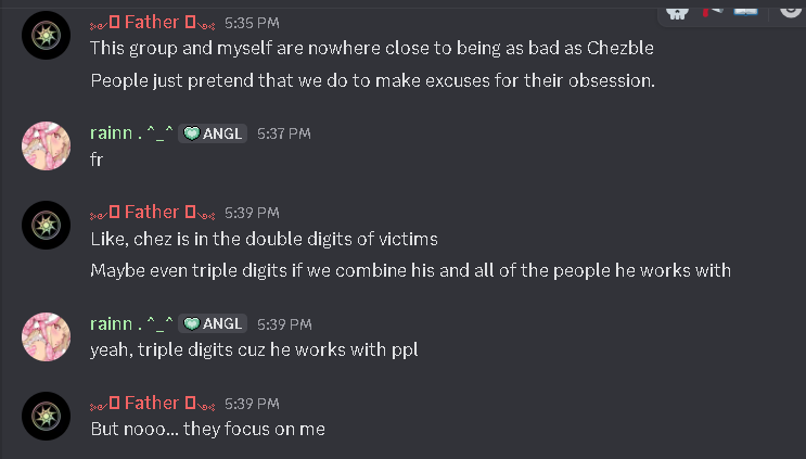 TSR_SD's tweet photo. chezble isnt even close to triple digits, and also how does that justify you grooming 3 kids? LMFAOOOO https://t.co/0yPjQmhzO2