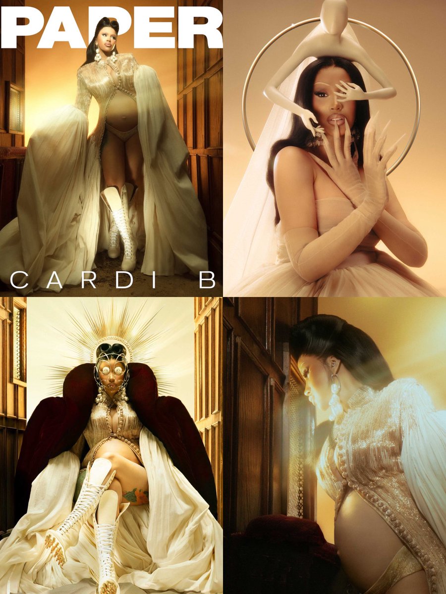 cardibhqs's tweet photo. Cardi B stuns for Paper Magazine. 😍 https://t.co/VEG6yAjEMd