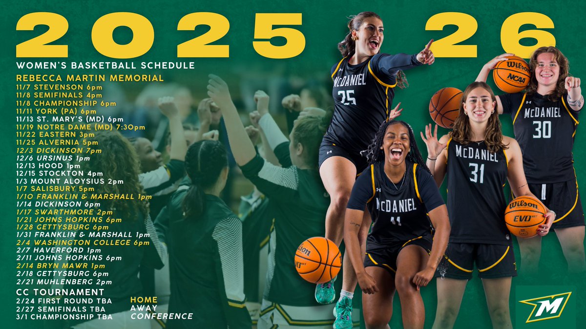 McDaniel College Athletics tweet media