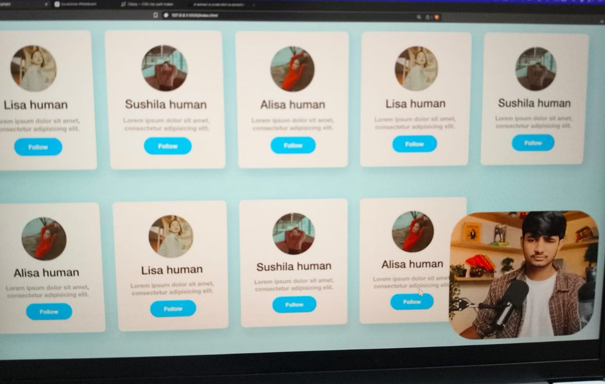 AryanTyagi_017's tweet image. Time for a new challenge! ⚡
Let’s build something great with this design idea 💻✨
No overthinking — just creating, learning & improving step by step.
Let’s see how it turns out 👇
#WebDev #CSSChallenge #BuildingInPublic