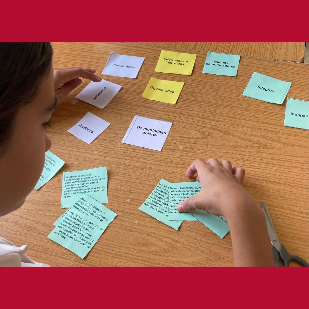 Los alumnos de 2º de ESO trabajan los atributos del perfil del IB con situaciones de la vida cotidiana #colegiocandidatoIB