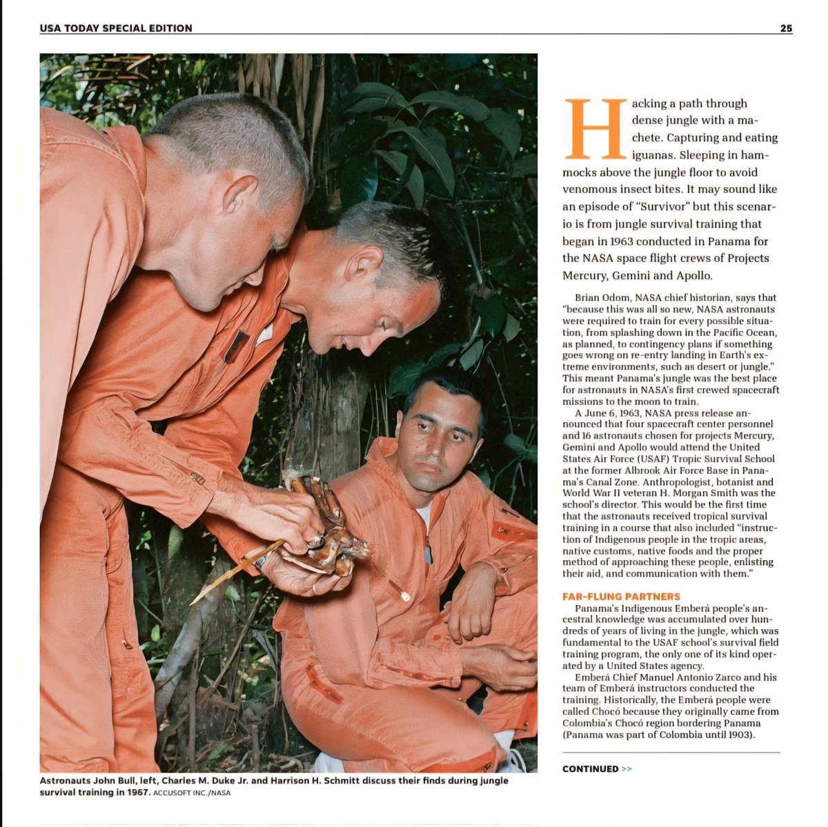 KitBernardi's tweet photo. My @usatoday @gannettco NASA feature shares the historic collaboration of Panama's Indigenous #Emberá people &amp; @NASA #astronauts. My piece resulted from @adventuretravelassoc's 2024 World Summit in @VisitPanama. @balaenatravel_pa #ArtemisAccords
#IndigenousTourism #lunarmissions https://t.co/JCONxREiq6