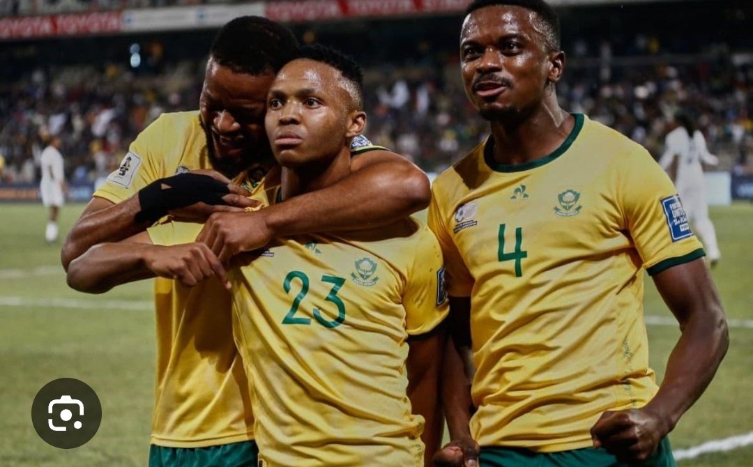 Breaking news

Bafana Bafana have qualified for the 2026 World Cup after a 3–0 win over Rwanda, topping Group C.🇿🇦🇿🇦🇿🇦🇿🇦🇿🇦🇿🇦🇿🇦🇿🇦🇿🇦🇿🇦🇿🇦

#RSARWA #BafanaPride