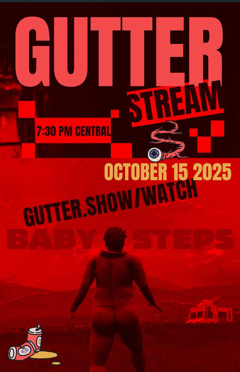 Streaming TOMORROW NIGHT at 7:30 central! come hang out with us while we play Baby Steps :)