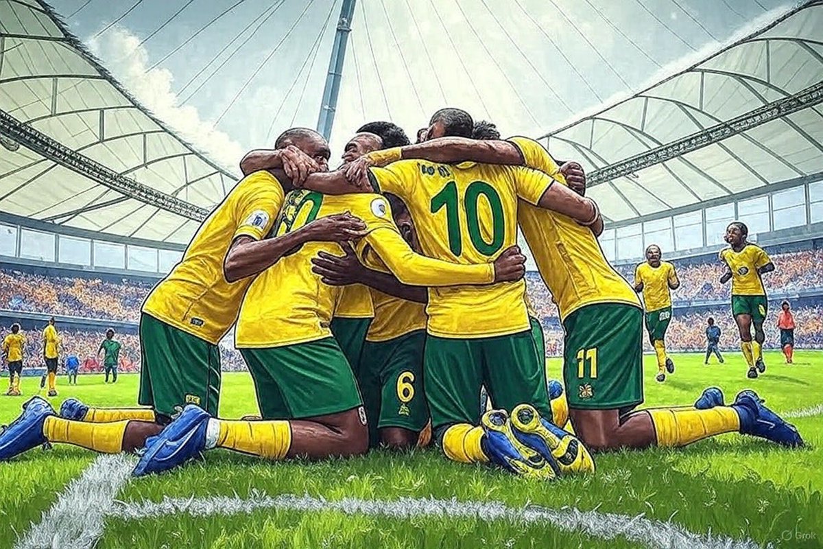 DurbanCity_FC's tweet image. HISTORY MADE! 🇿🇦⚽

Bafana Bafana are going to the World Cup! The City Family salutes you.

2026 awaits! Let&apos;s go! 🙌

#BafanaBafana #WC2026 #DurbanCityFC