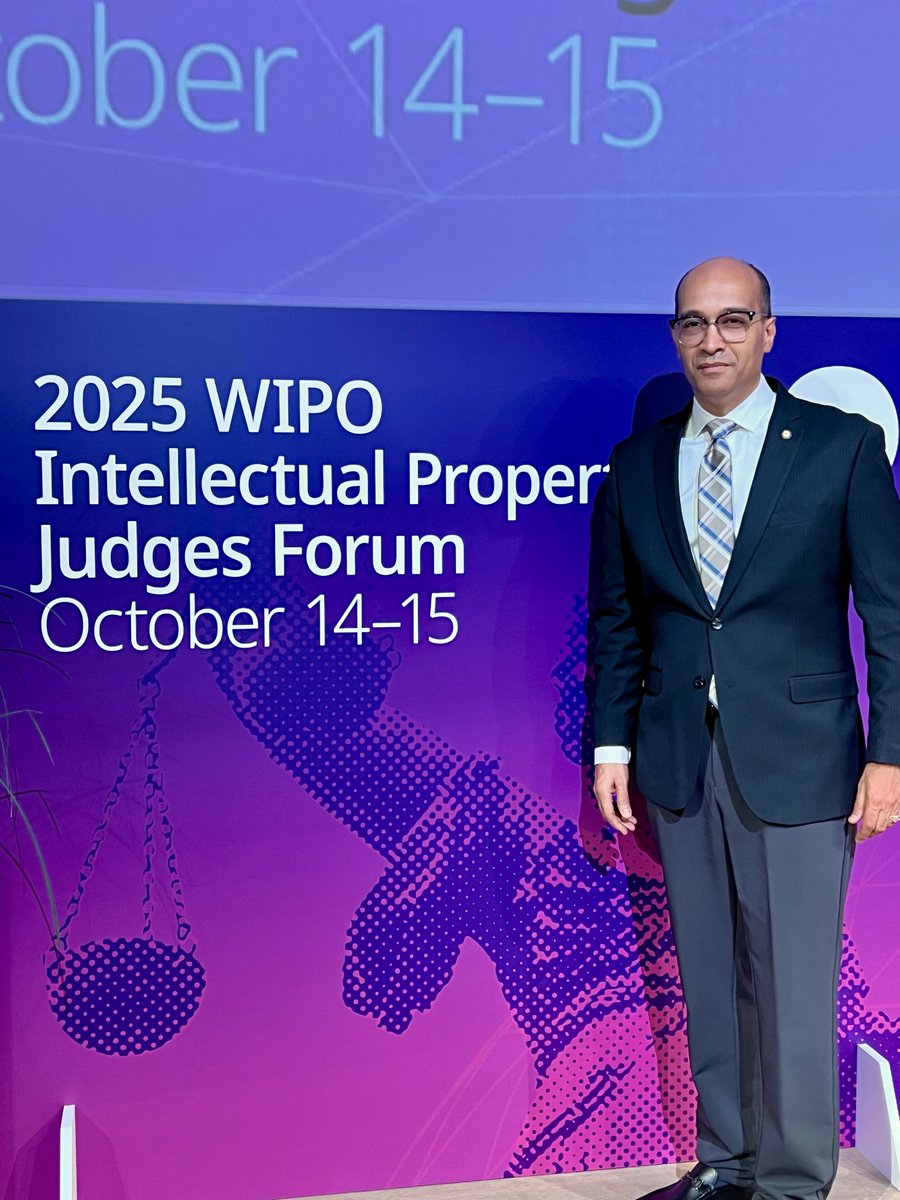 Ceremonia inaugural y primera jornada del Foro Mundial de Jueces Especialistas en Propiedad Intelectual, 2025: cita otoñal en Ginebra que congrega cada año a la élite judicial y académica en torno a los intangibles de la propiedad industrial y el Copyright.