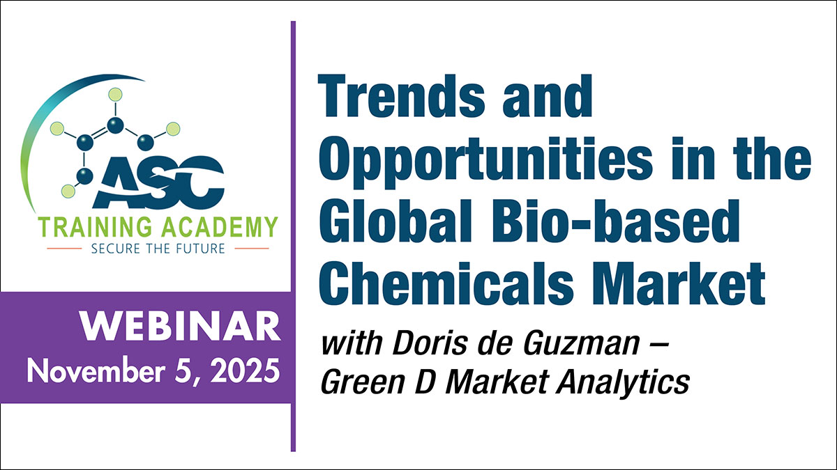 ASCouncil's tweet image. Get practical insights into navigating the evolving landscape of renewable #biobased chemicals and building successful strategies for future growth in the #adhesive &amp;amp; #sealant industry: ascouncil.org/events/trends-…