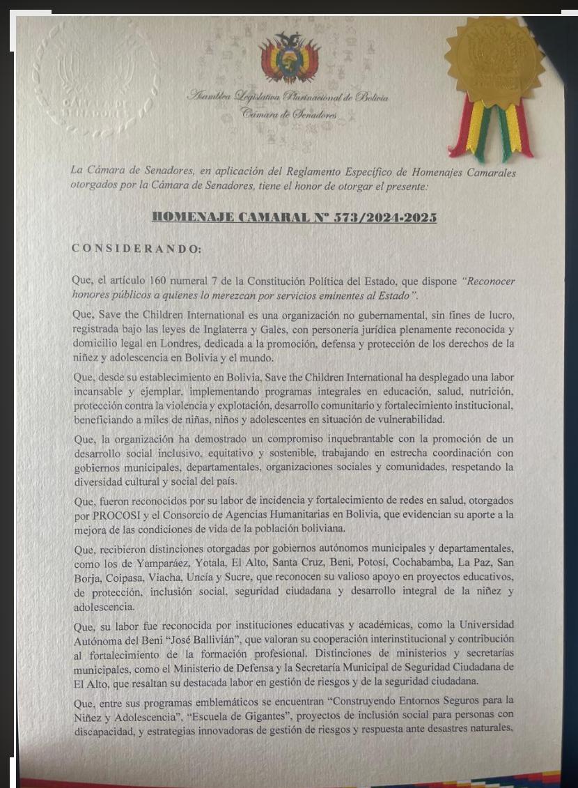 SavetheChildrenBolivia tweet media