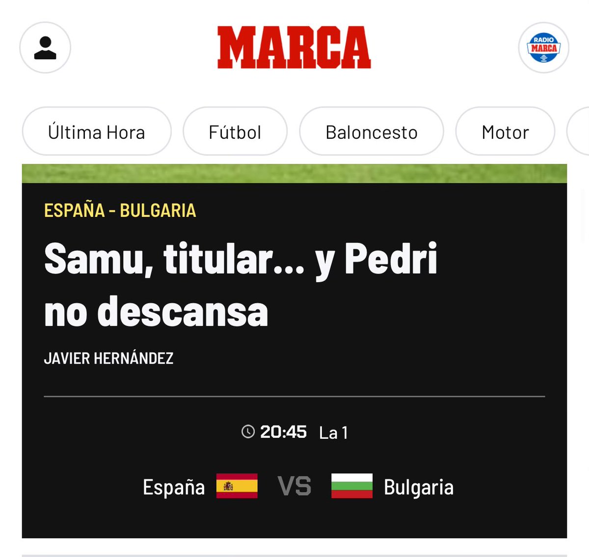 Tampoco descansan Porro, Le Normand, Oyarzabal, Merino, Zubimendi… pero qué más da si esos no juegan en ya sabe usted qué equipo.
