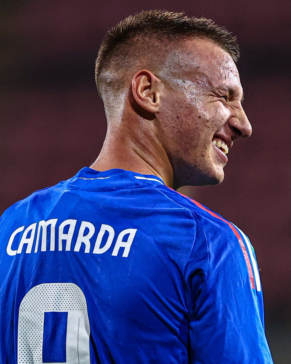 Starboy in amongst the goals for the U21s again 😆

#Azzurri #VivoAzzurro