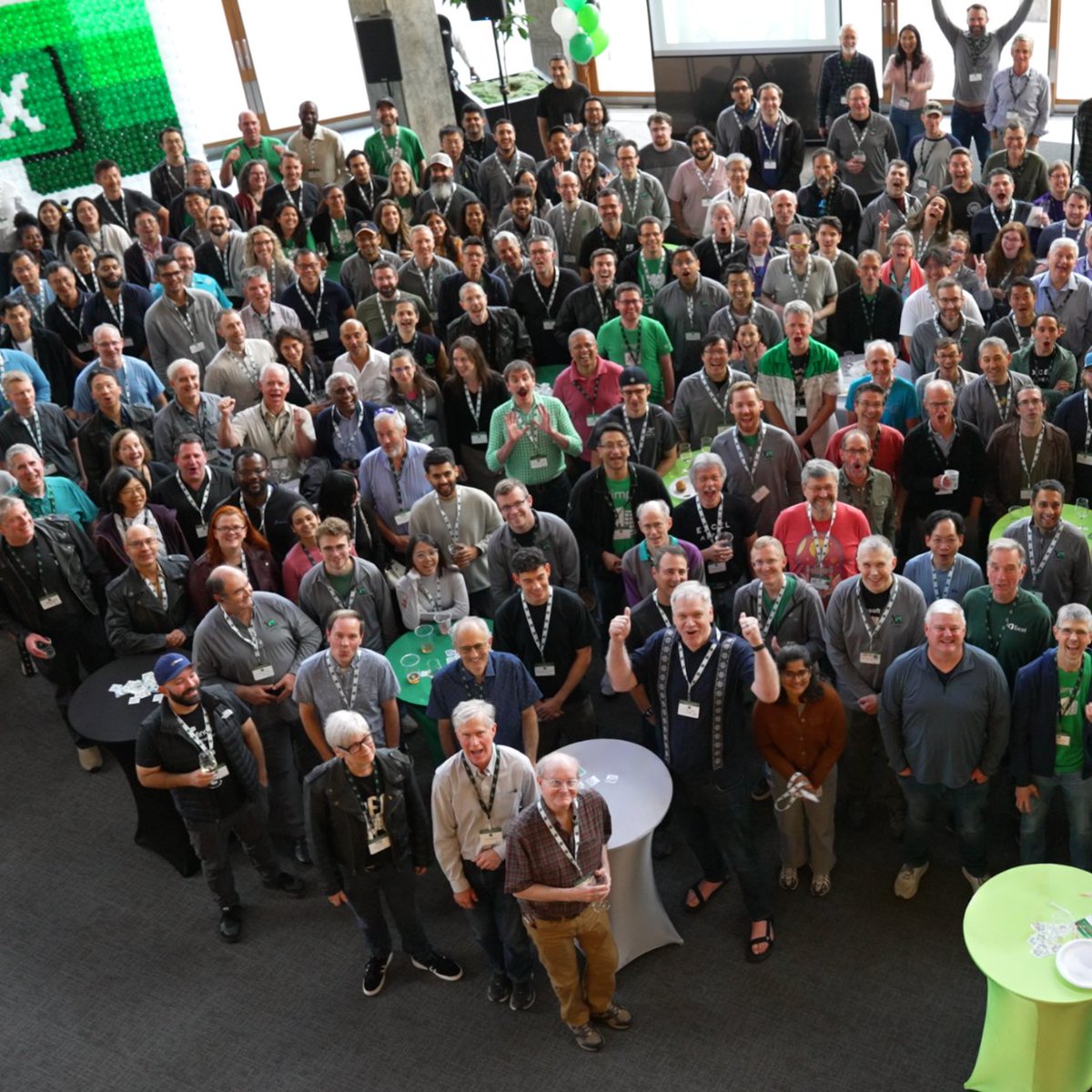 msexcel's tweet image. 40 years of Excel. One giant (spread)sheet cake. Here's to the many people – past and present – who have helped make Excel what it is today. Thank you.