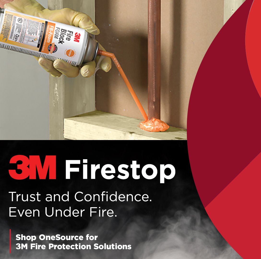 🔥 Fire doesn’t wait

That’s why 3M™ Fire Protection Solutions are built for speed, tested for safety, and trusted to perform when it matters most. From cable trays to perimeter joints, get code-compliant protection that installs fast and lasts.

🧯 UL listed. Easy to apply.