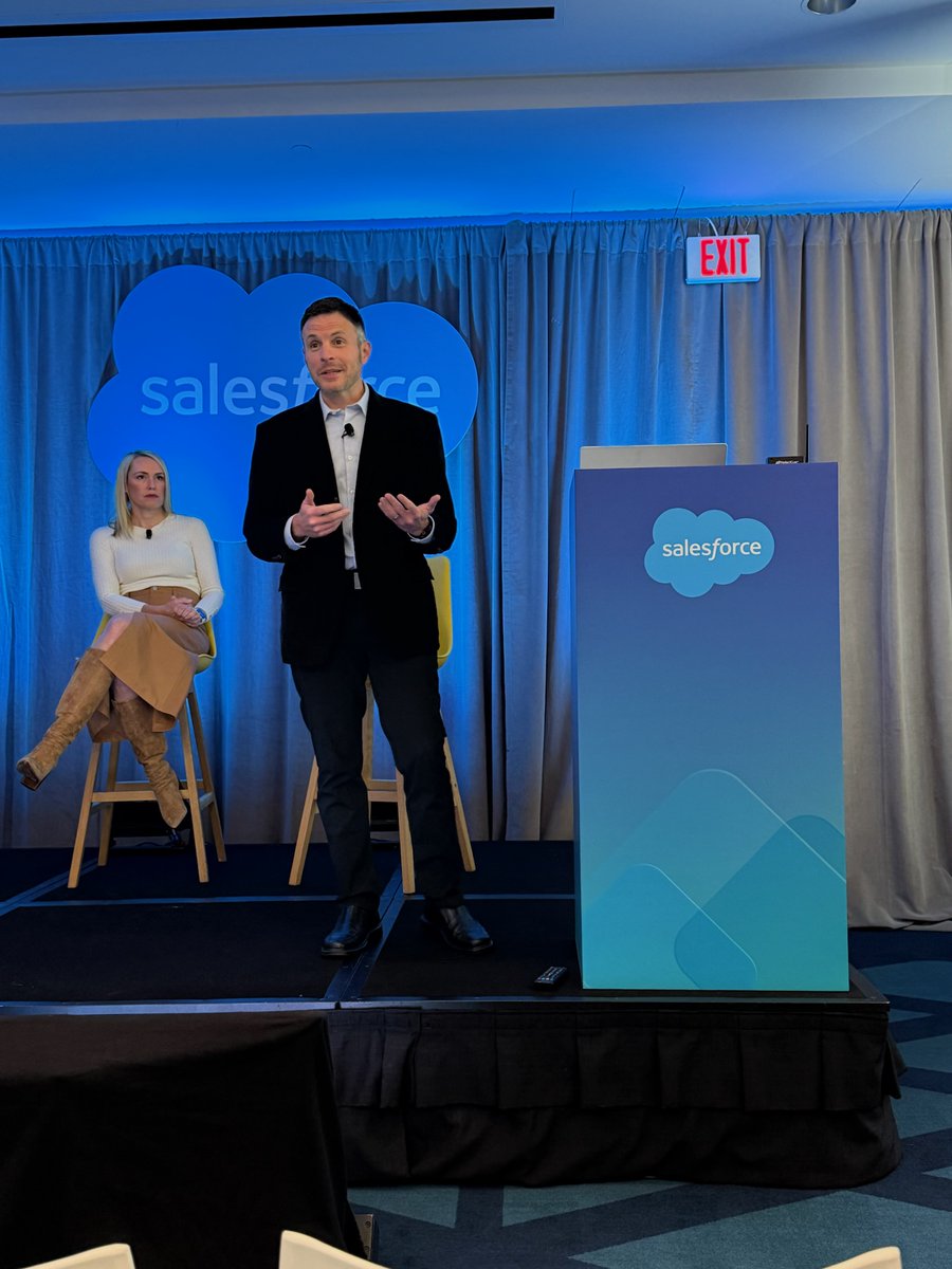 salesforcejobs's tweet image. Agentforce = the sales superpower your team deserves. 💥

Huge thank you to Adam Alfano (EVP, Salesforce), Andy White (SVP, Salesforce on Salesforce Technology) and Marcie Laderman (EVP, Global Business Strategy and Operations) for unpacking the playbook: 
✔️ How to deploy…