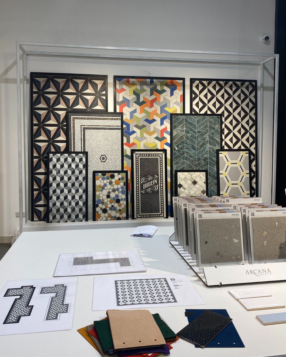 armatile's tweet image. Visit our Dublin showroom for inspiration ✨ From Victorian to modern designs, find bold patterns, luxurious marble, and more. Explore, imagine, and create with us in Baldoyle! #Armatile #TileDesign #TileInspiration #InteriorDesign #DublinShowroom