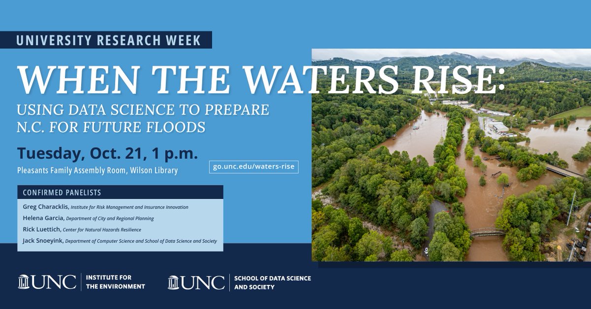 UNC Institute for the Environment tweet media