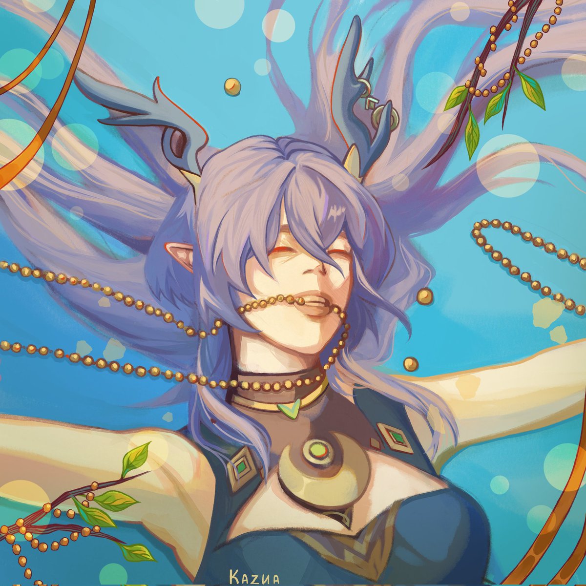 EmillaWirr's tweet photo. ✨🍃✨

#GenshinImpact #art #fanart https://t.co/LxRX8jTdWV