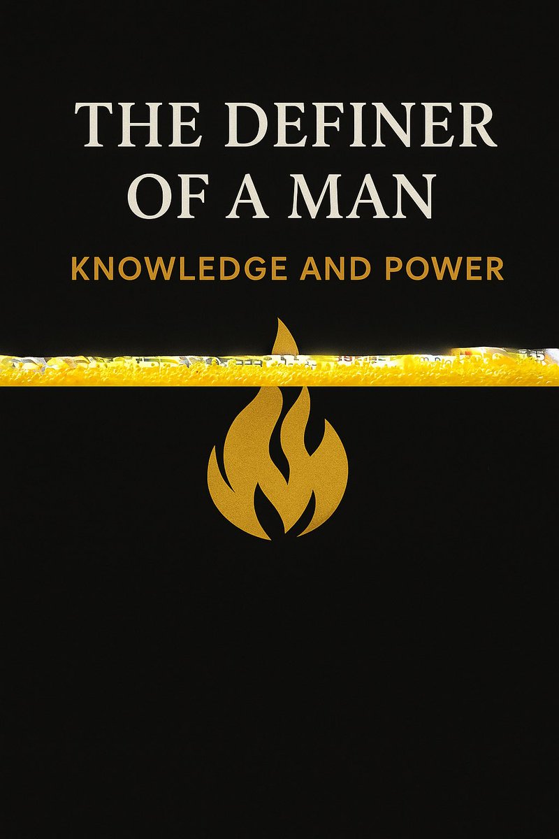 WEB 3๏ธโฃ MAN OF GOD๐๐ฅ๐ (@jfire_wrld) on Twitter photo The Definer of a Man: Knowledge and Power
By Jfire ๐๐ฅ
โธป
KNOWLEDGE
Knowledge is the treasure within a man that enables him to comprehend the heart of God in every season. It teaches balance โ showing when to act, when to wait, and how to wield power with divine discipline. The Definer of a Man: Knowledge and Power
By Jfire ๐๐ฅ
โธป
KNOWLEDGE
Knowledge is the treasure within a man that enables him to comprehend the heart of God in every season. It teaches balance โ showing when to act, when to wait, and how to wield power with divine discipline.