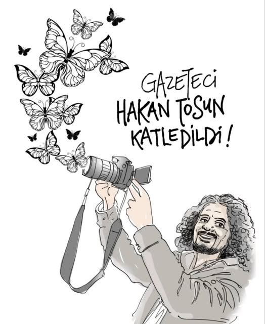 Dostumuz, omuzdaşımız Hakan Tosun'u son yolculuğuna uğurlamak için 16 Ekim Perşembe saat 13.00’da Nurtepe Metro Meydanı’nda buluşuyoruz.

Gazeteci, belgeselci ve doğa savunucusu
#HakanTosunaNeOldu