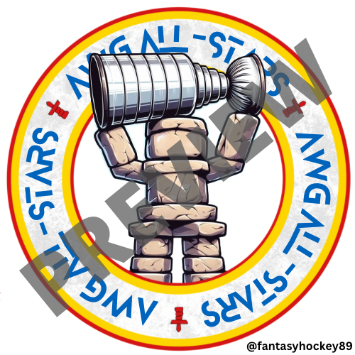 Day 25 of #fantasyhockey logos I’ve made. One of my favourite logos I’ve ever made for someone living in Iqaluit. #NHL #hockey