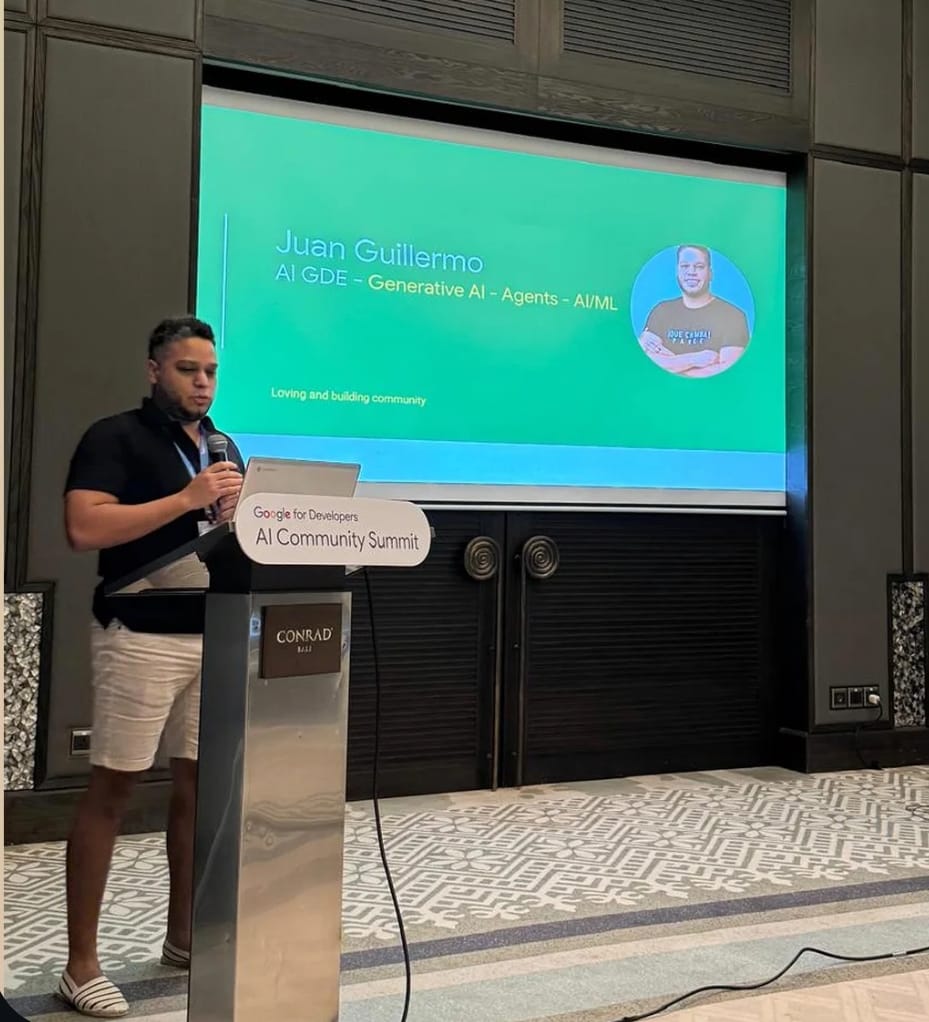 DevHackCali's tweet image. Wow! Just landed from Indonesia ✈️ and my mind is buzzing after the Google AI Community Summit 2025.

Incredible high-level discussions about AI with the best GDEs in the world. The future is bright. Thanks, @Google, for making it happen!

#FutureofAI #GoogleDeveloperExperts