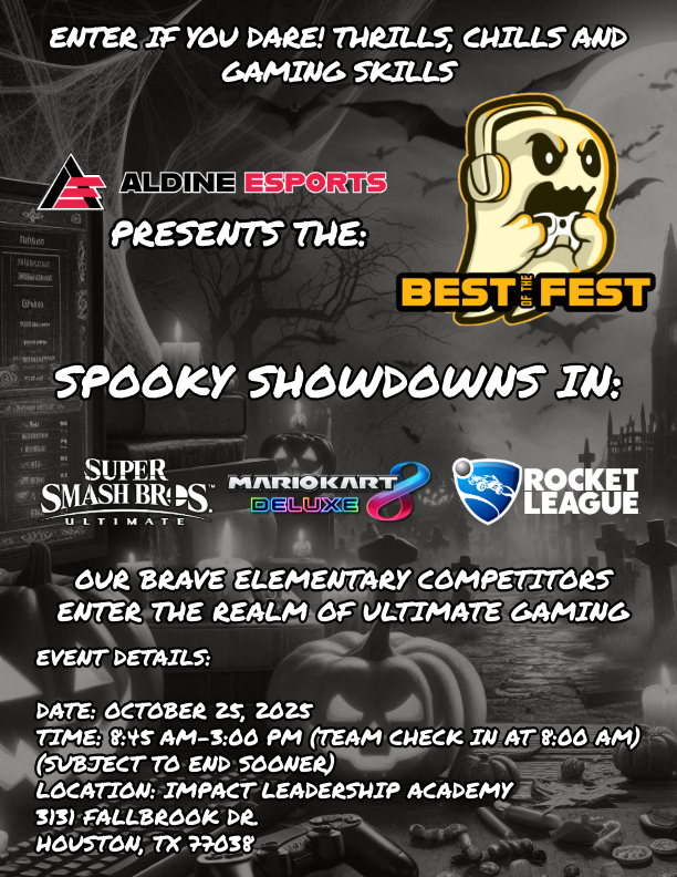 Aldine Esports tweet media