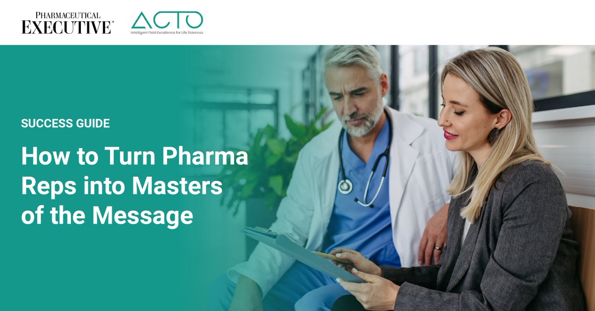 Pharmaceutical Executive (@pharmexec) on Twitter photo Success Guide – How to Turn Pharma Reps into Masters of the Message  
Discover the 3-phase roadmap to transform pharma reps into confident, credible, and compliant trusted advisors who foster impactful HCP interactions.  
Unlock the Roadmap: hubs.li/Q03wWTW30 Success Guide – How to Turn Pharma Reps into Masters of the Message  
Discover the 3-phase roadmap to transform pharma reps into confident, credible, and compliant trusted advisors who foster impactful HCP interactions.  
Unlock the Roadmap: hubs.li/Q03wWTW30
