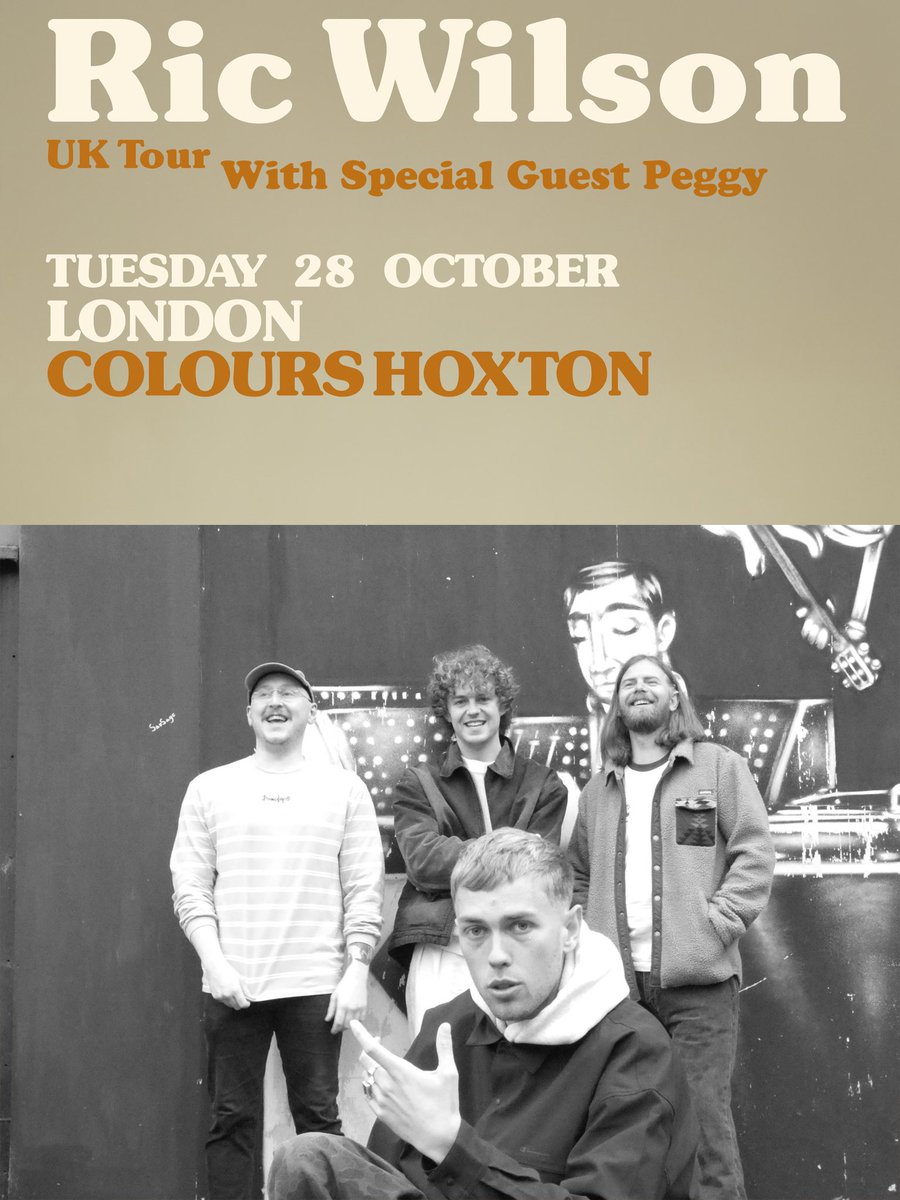 FreeDiscoLabel's tweet image. 🪩LONDON SUPPORT JUST ANNOUNCED🪩

@RicWilson returns to @ColoursHoxton on October 28th as part of his UK Tour and we’re excited to announce the official support lineup

✨ peggy
✨ yasi 
✨ @Jay_Lewn 

🎟 ticketweb.uk/event/ric-wils…

#RicWilson #AmericaRunsOnDiscoTour #ColoursHoxton