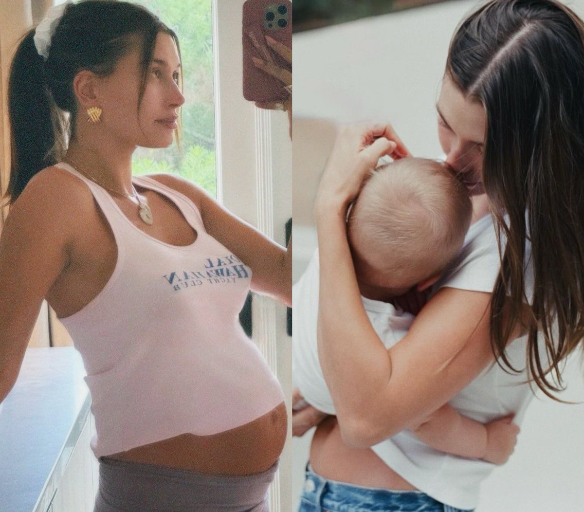 “you can’t tell me the same shit that you could tell me before. You’re not fucking with me after I pushed a human out of my body.” CLOCK IT HAILEY BIEBER