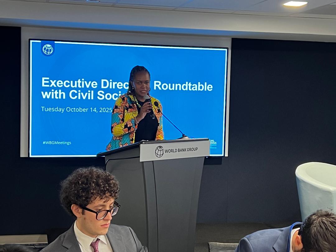 Civil society roundtable at #WBGmeetings today with World Bank Group Board of Directors to discuss civil society priorities and the World Bank's approaches.

<a href="/rosemarymburu/">Rosemary Mburu</a> serves on the WB's Civil Society Policy Forum (CSPF) Working Group.

<a href="/ACTION_tweets/">ACTION Global Health Advocacy Partnership</a> <a href="/FitsumLakew2/">Fitsum Lakew</a>
