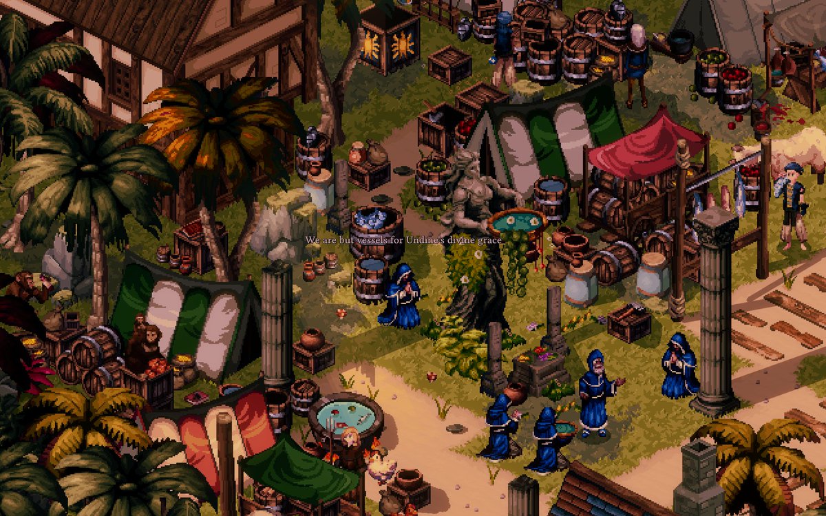 Echoes_Valor's tweet image. Echoes of Valor update is LIVE! ⚔️ 

Explore the Furrowstead, recruit a new companion, craft unique gear, master new combat mechanics, and much more.

#GameDev #PixelArt #RPG #Update