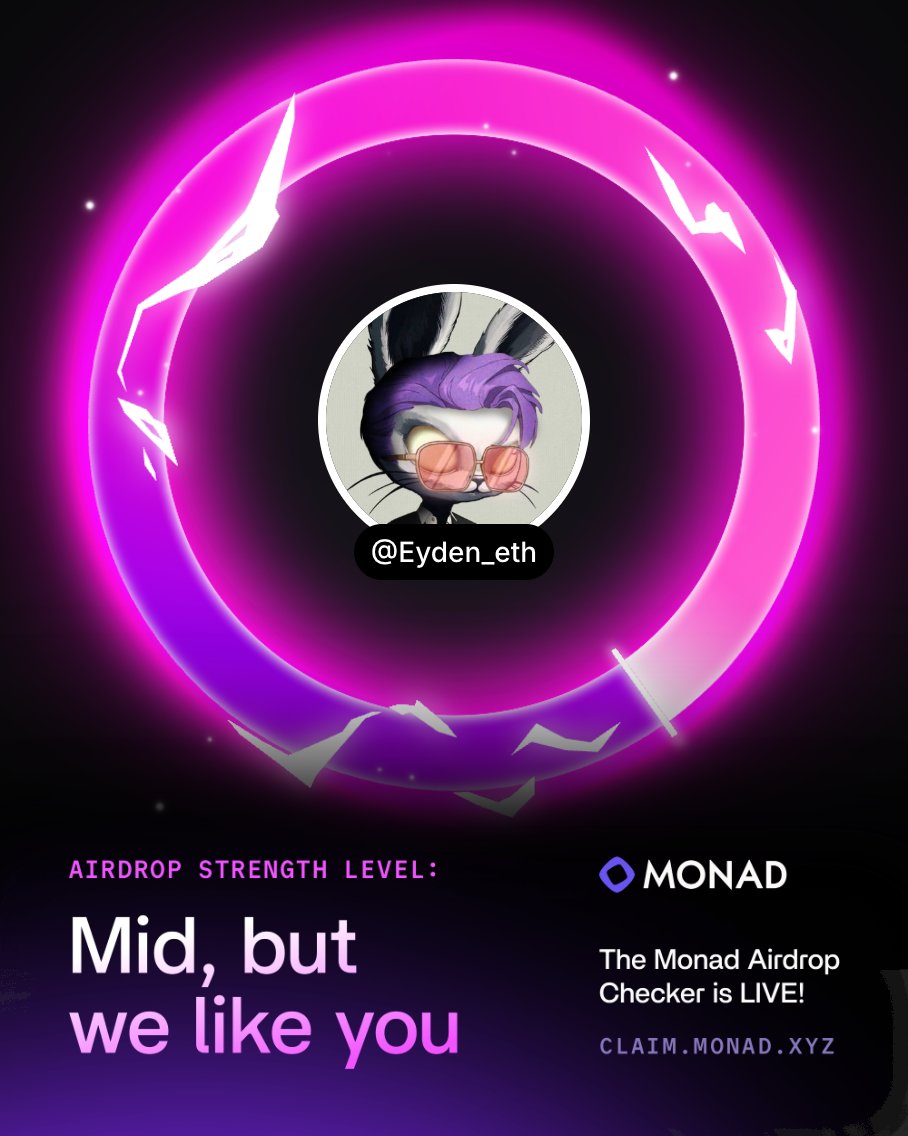 reciprocity here

monad is mid but we like you bby