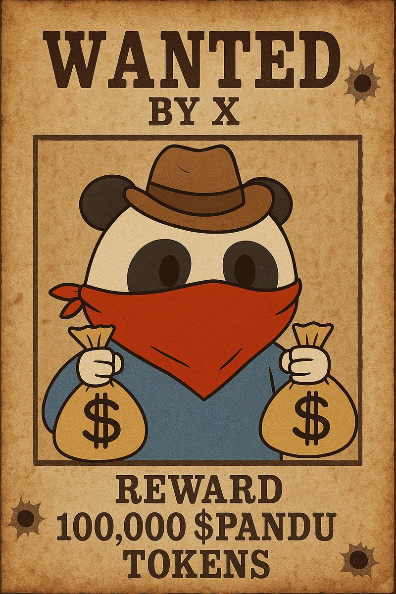 CJ_EatinStarzz's tweet photo. 💰 Reward: 100K $PANDU Giveaway

1️⃣ Follow @cj_eatinstarzz &amp; @pandupandas
2️⃣ Panda PFP required 🐼
3️⃣ Comment why you’re bullish on PANDU
4️⃣ Share this tweet

⏰ Winner announced Sunday 3 PM CT https://t.co/2JdImcWcEK