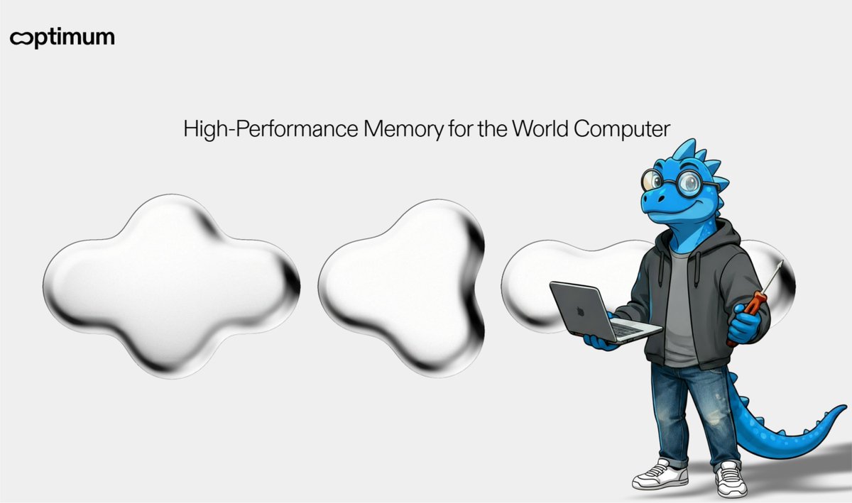 HODLizard's tweet image. 🆕 Welcome to the thread about Optimum, the protocol that builds Web3 memory. 
Today, I will explain what @get_optimum is, why it is needed, and how it works.
@MurielMedard @blockchainjeff @kentlinyy
👇1/15
#blockchaintechnology #Web3  #CryptoInnovation