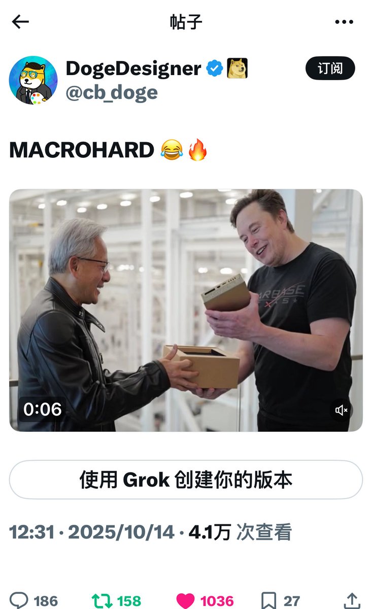 BTCBitcoin_ETH's tweet image. 👍👍👍
币安巨硬，为币安点赞👍
#Macrohard 
0x4444536331bad0c0b9c1d7dc74b00632926de675