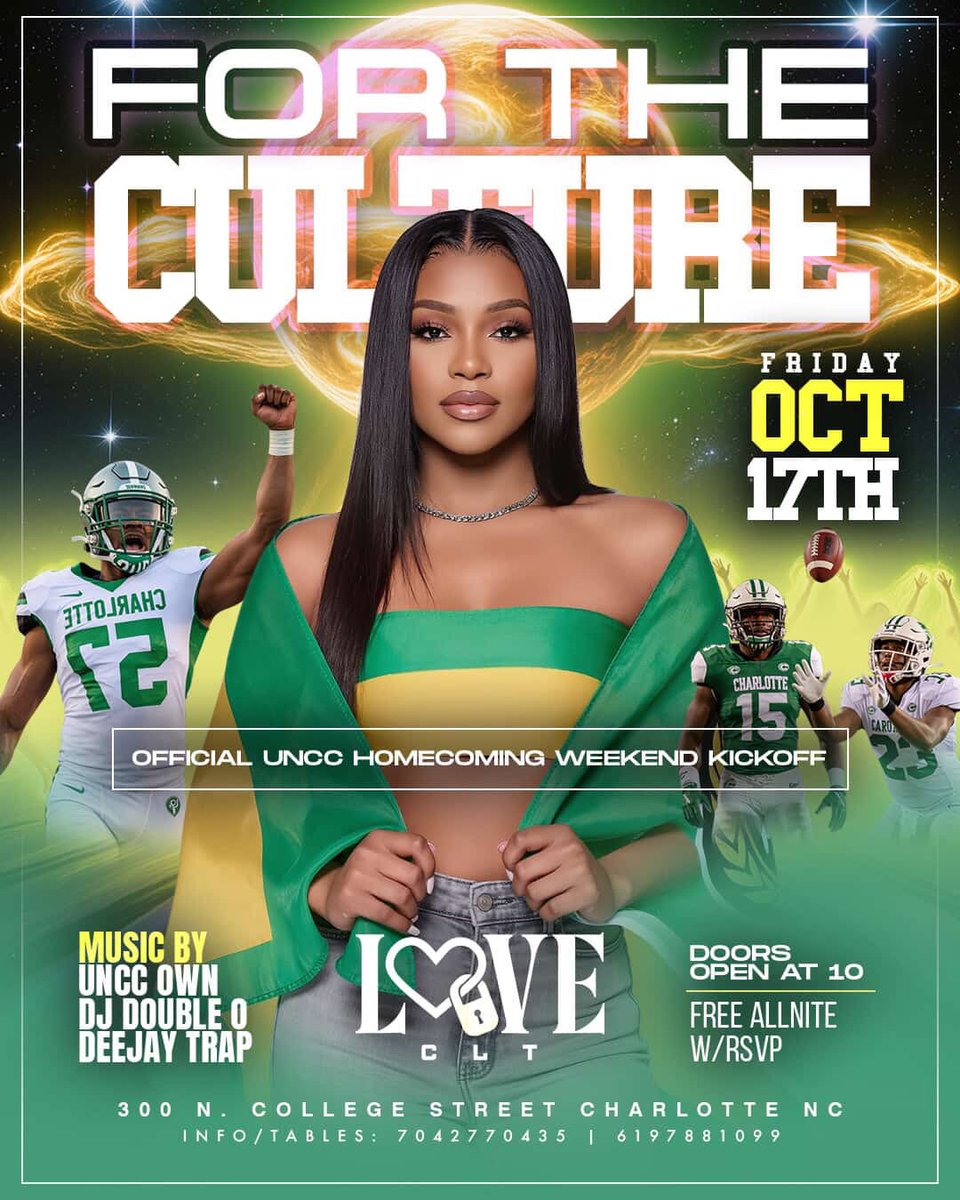 bookdjdoubleo's tweet image. oh it’s up homecoming week #clthomecoming Friday Day at XOXO 4-9pm Night Club Love 10-2am with Deejay Trap