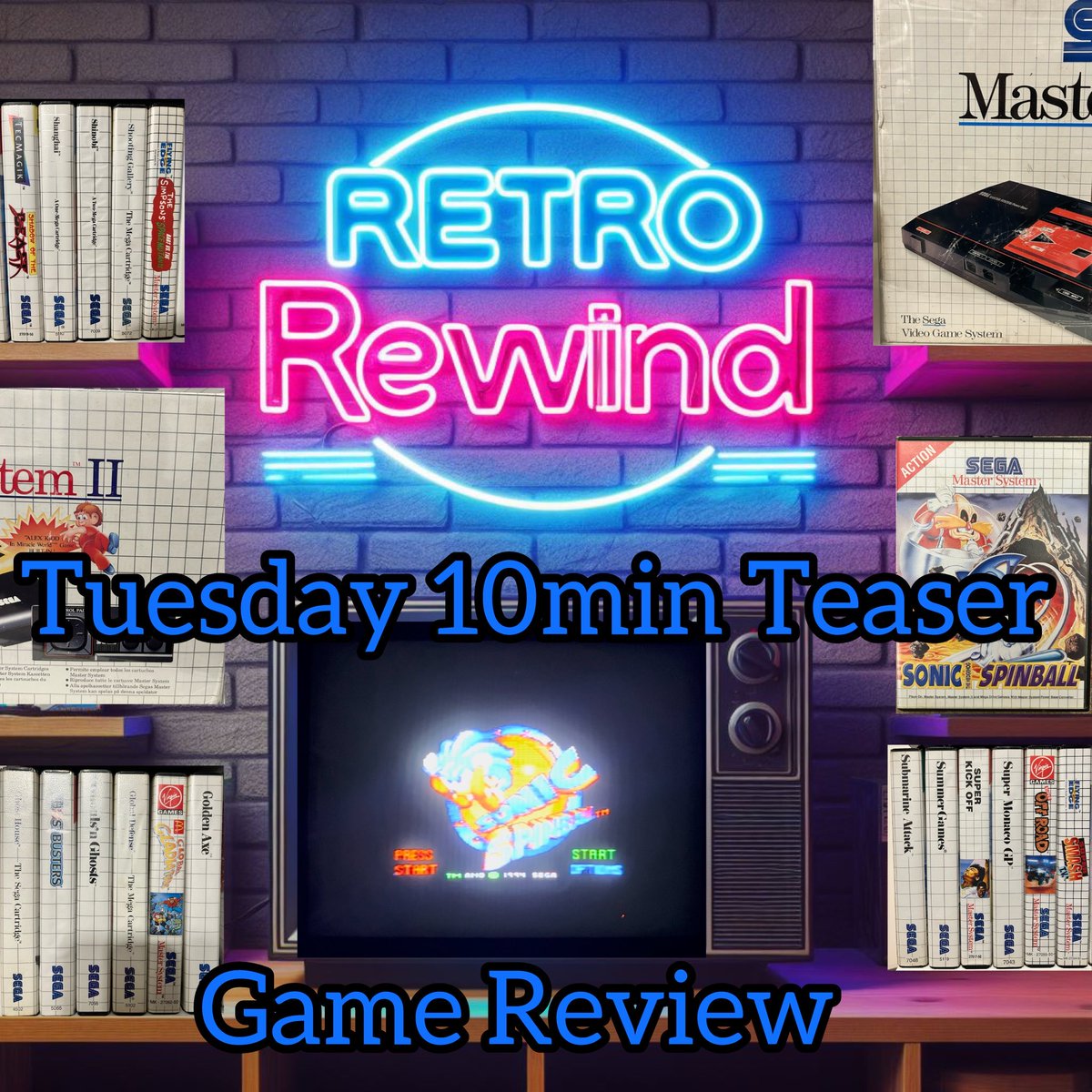 Tuesday/Thursday 10min Teaser Ep204 - Sonic Pinball  #mastersystem #gami... youtu.be/521bjub5WtE?si… via <a href="/YouTube/">YouTube</a>
