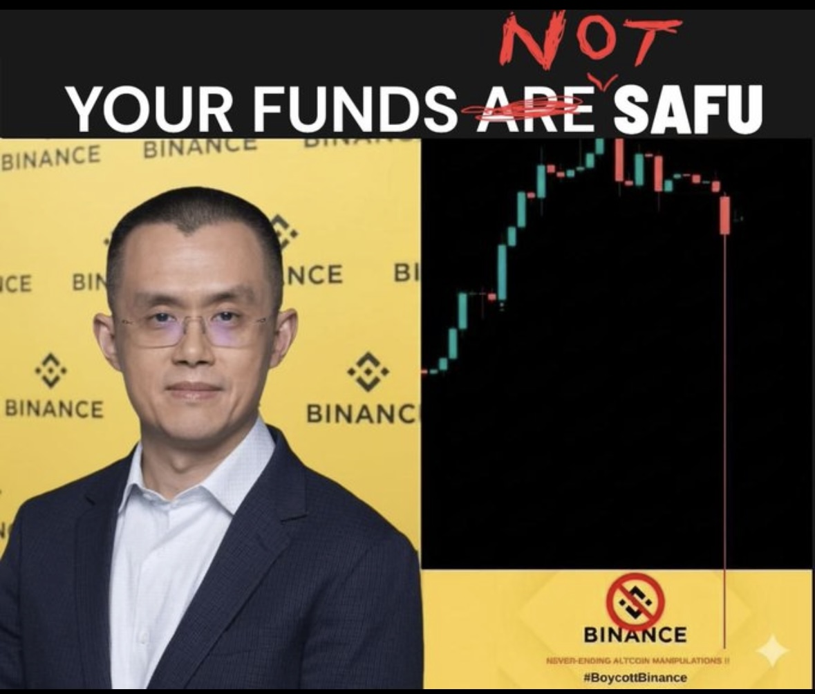 CryptoCurb's tweet image. ๐จ JUST IN: @BINANCE LAUNCHES โTOGETHER INITIATIVEโ AFTER CRASHING THE MARKET AND FORCING UPWARDS OF $400 BILLION IN LIQUIDATIONS DUE TO MISPRICED INTERNAL PRICE ORACLES
THERE IS NO โTOGETHERโ WITH BINANCE
GET YOUR FUNDS OFF BINANCE IMMEDIATELY